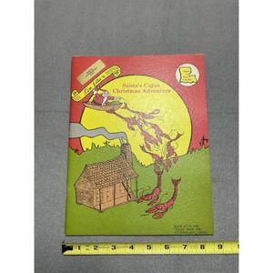 SIGNED Santa's Cajun Christmas Adventure (1st Edition) 1981 Tim Elder RARE Story